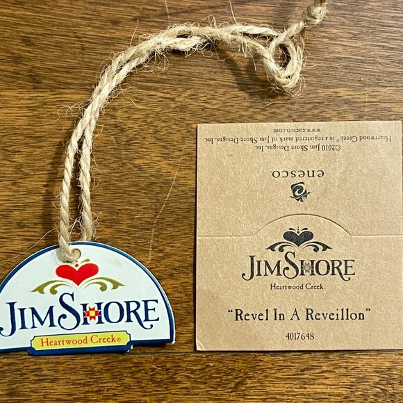 "Jim Shore" Heartwood Creek, 2010 Santa holding Canada Goose #4017648 - Picture 6 of 8